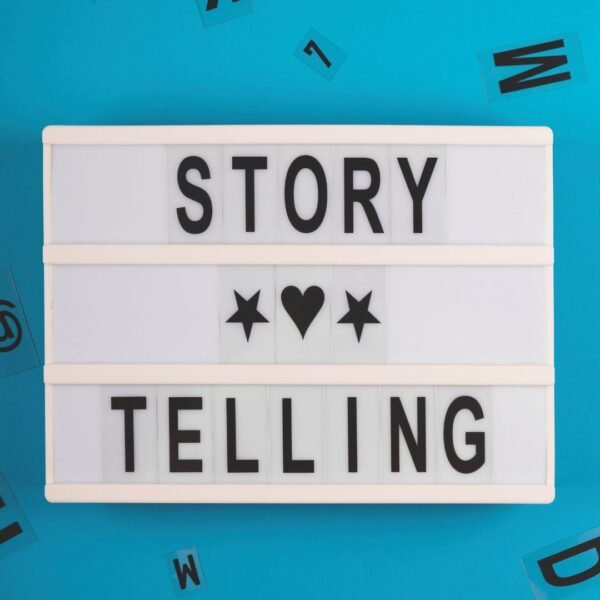 an image depecting story telling